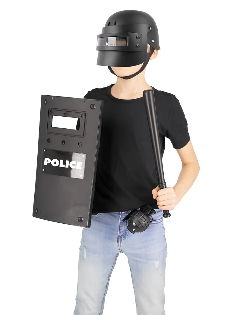4-teiliges Polizei-Set für Kinder