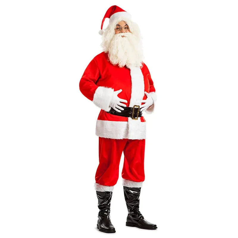 Weihnachtsmann Anzug Kostüm Männer