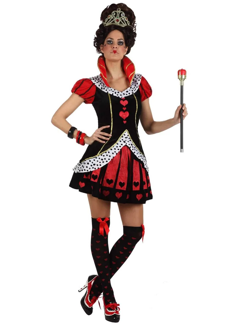 Herzköniginnen-Kostüm für Damen