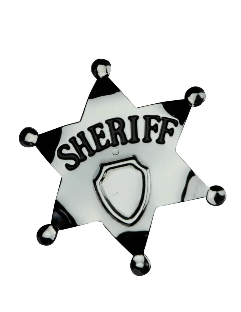 Sheriff-Stern silber