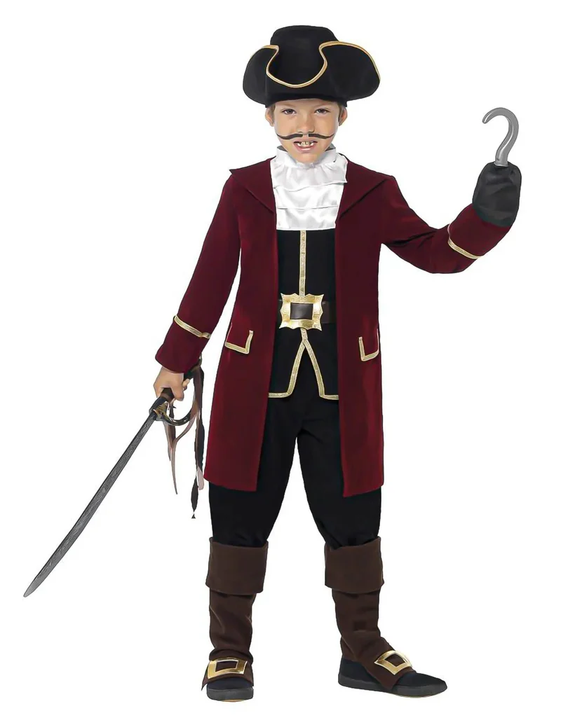 Piratenkapitän-Kostüm für Jungen