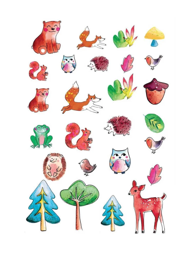Waldtiere Tattoos