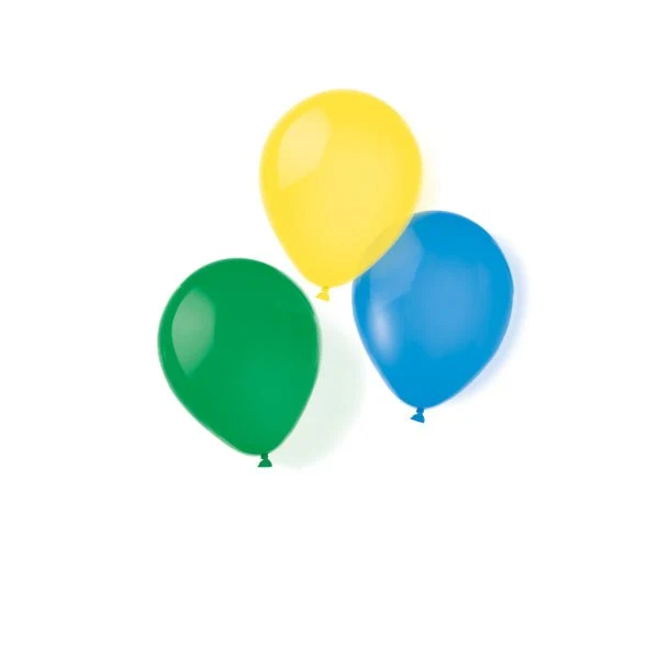 Bunte Luftballons 25,4cm 8Stück