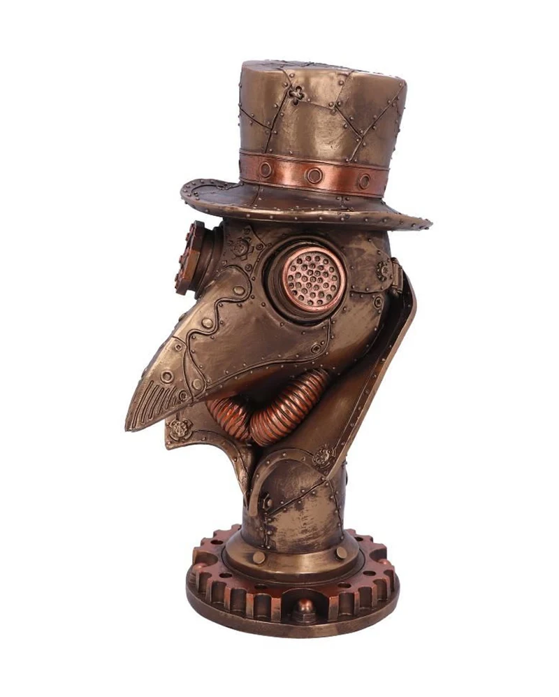 Pestdoktor Steampunk Büste 23 cm