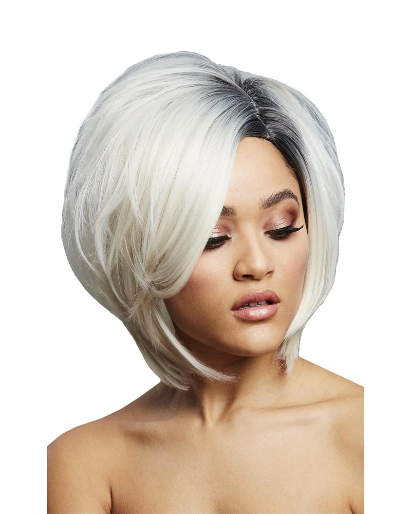 Perücke Savanna Eisblond für Damen