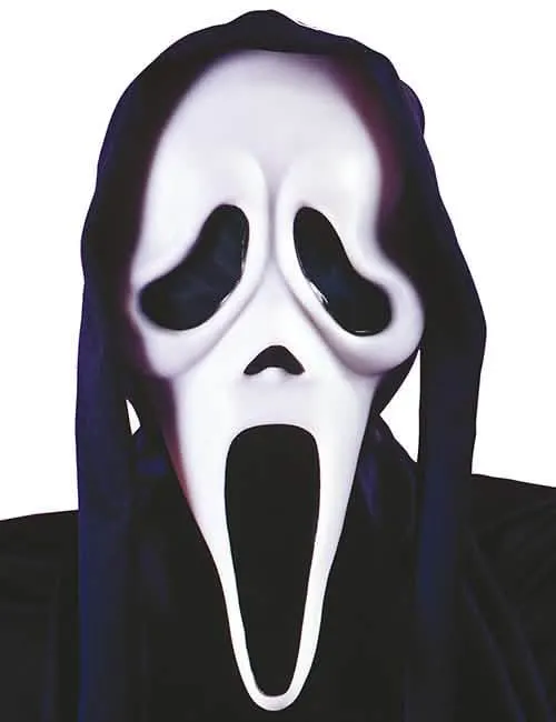 Scream­™ Geistermaske Serienkiller Ghost Face™ für Erwachsene Halloween