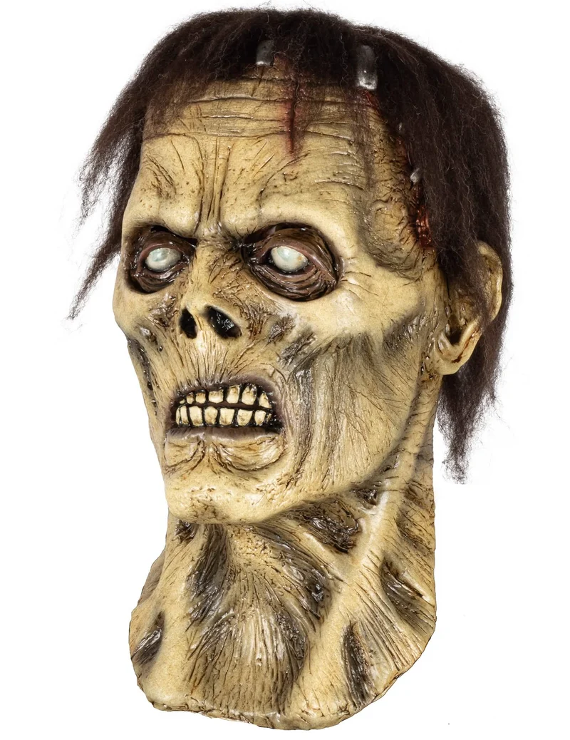 Zombie Monster Maske für Erwachsene beige