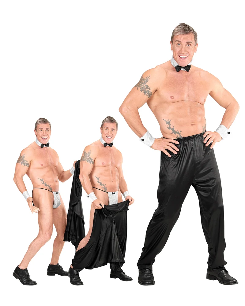 Stripperhose mit Klettverschluss
