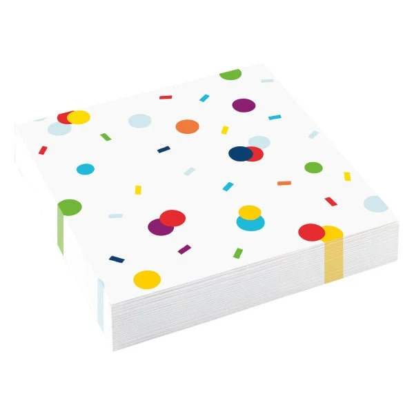 Bunte Servietten Dots 33cm 20Stück
