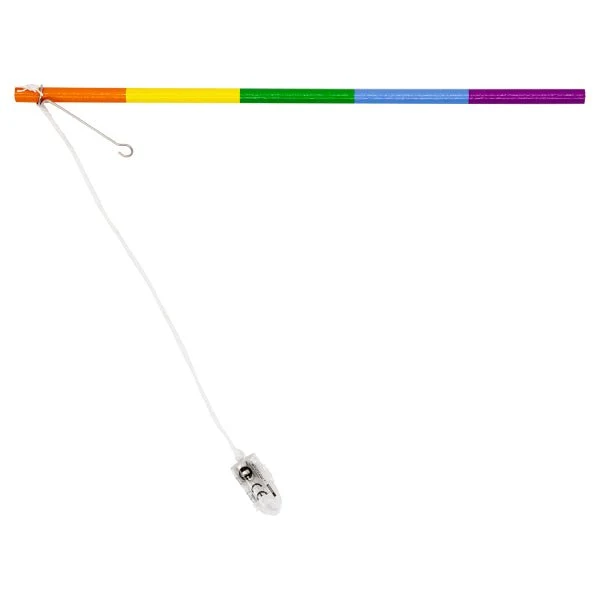 LED-Lampionstab „Regenbogen“, 30 cm