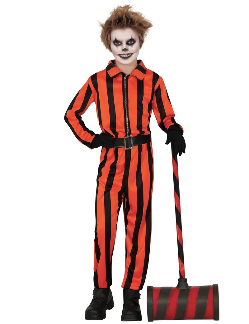 Harlekin Kostüm Gefangener Kind