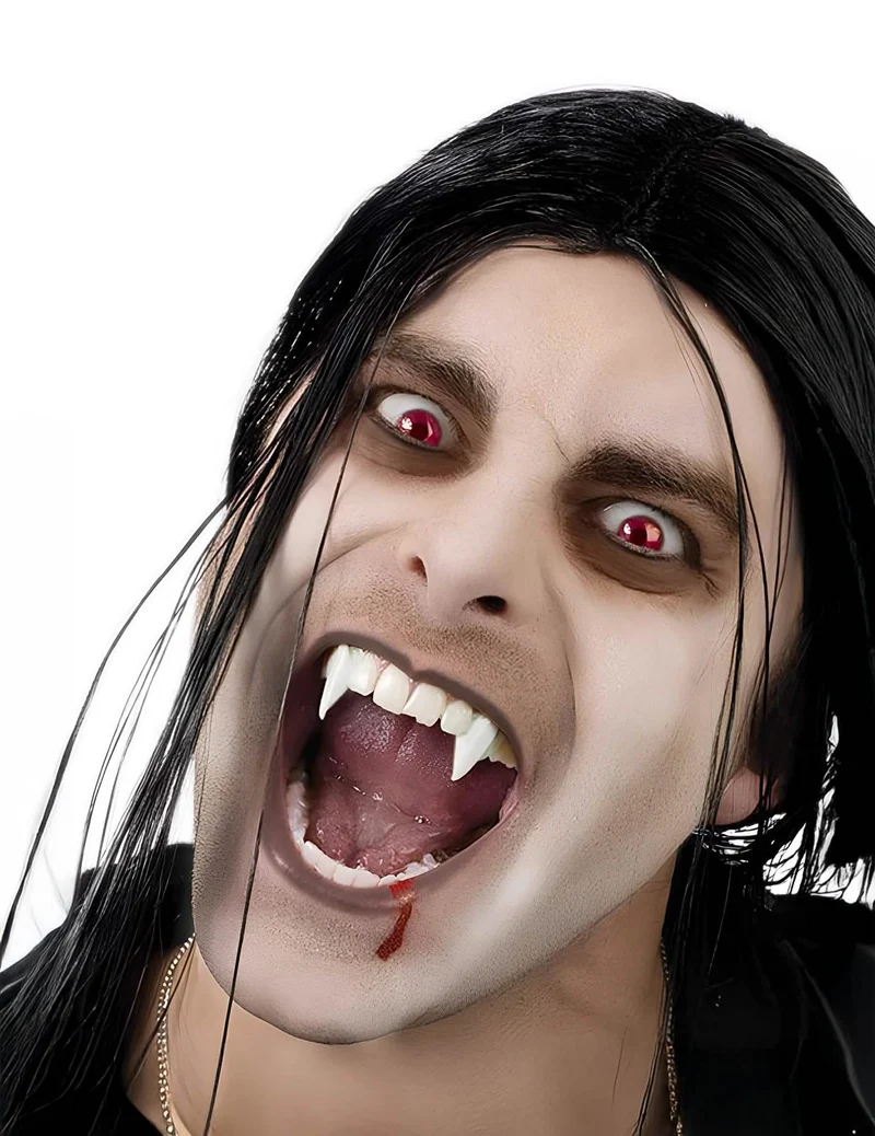 Anziehbare Vampirzähne
