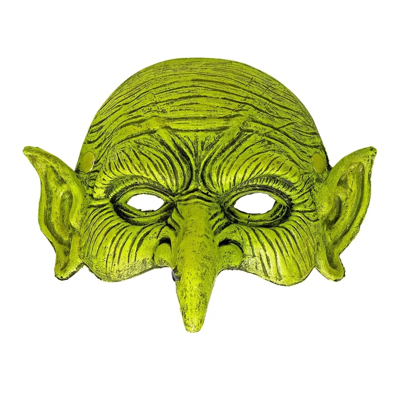 Halloween Maske Grüne Hexe