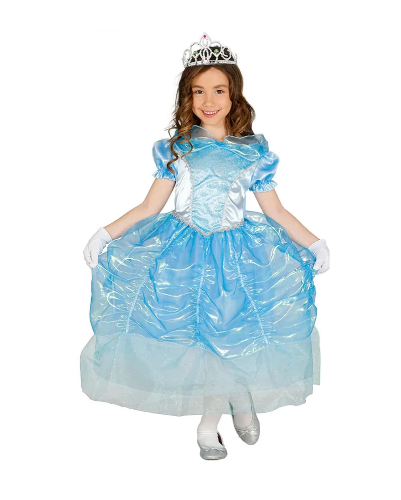Prinzessinkleid Kinderkostüm Blau