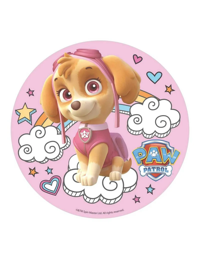 Essbarer Tortenaufleger PAW Patrol™ Skye