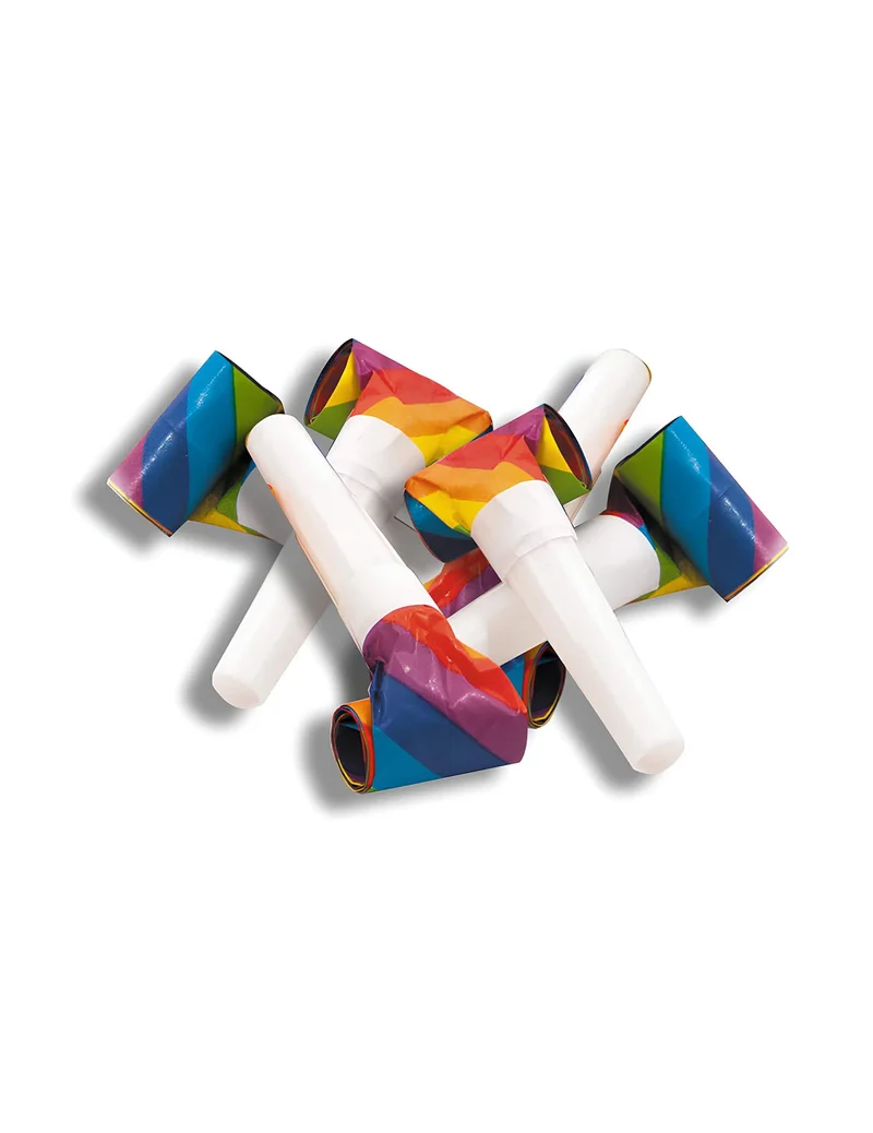 6 bunte Luftrüssel
