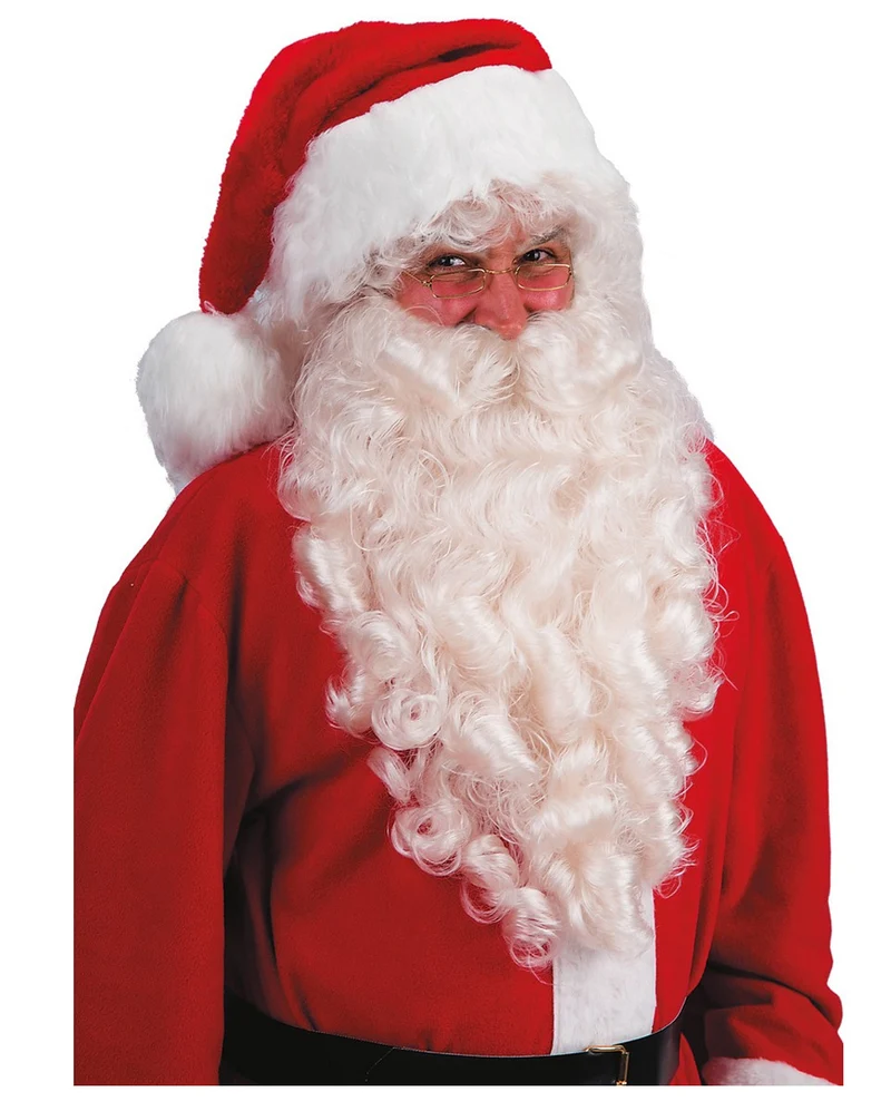 Deluxe Weihnachtsmann Bart