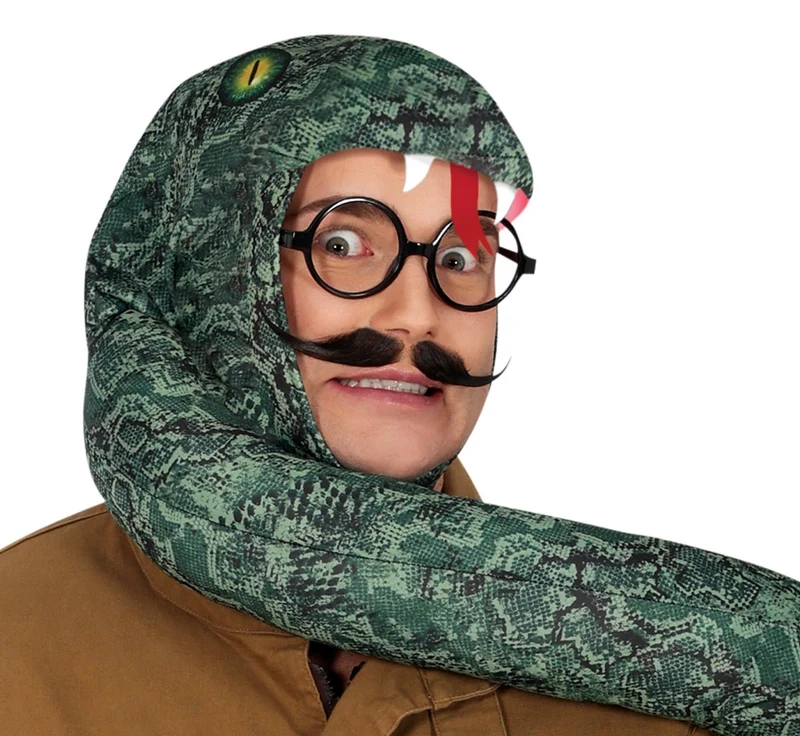 Halloween Kostüm Schlangenangriff