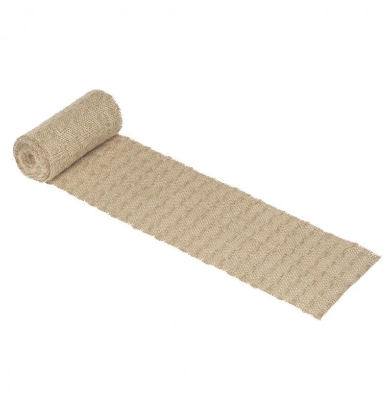 Beige Farbband Jute 15Cm 3m