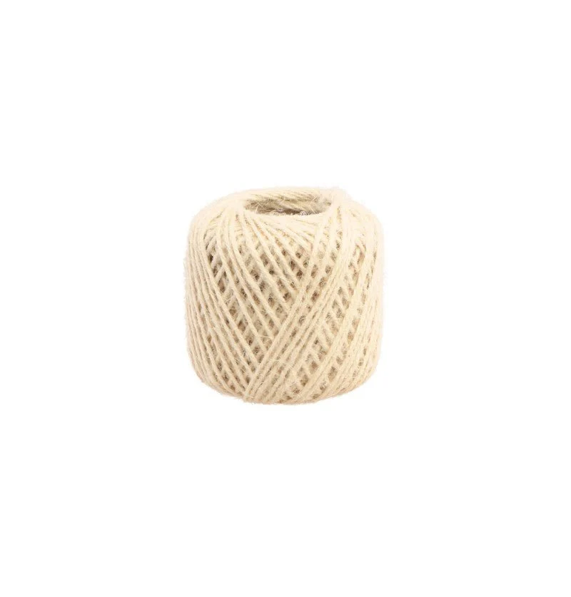 Beige Farbband Jute 2Mm 30m