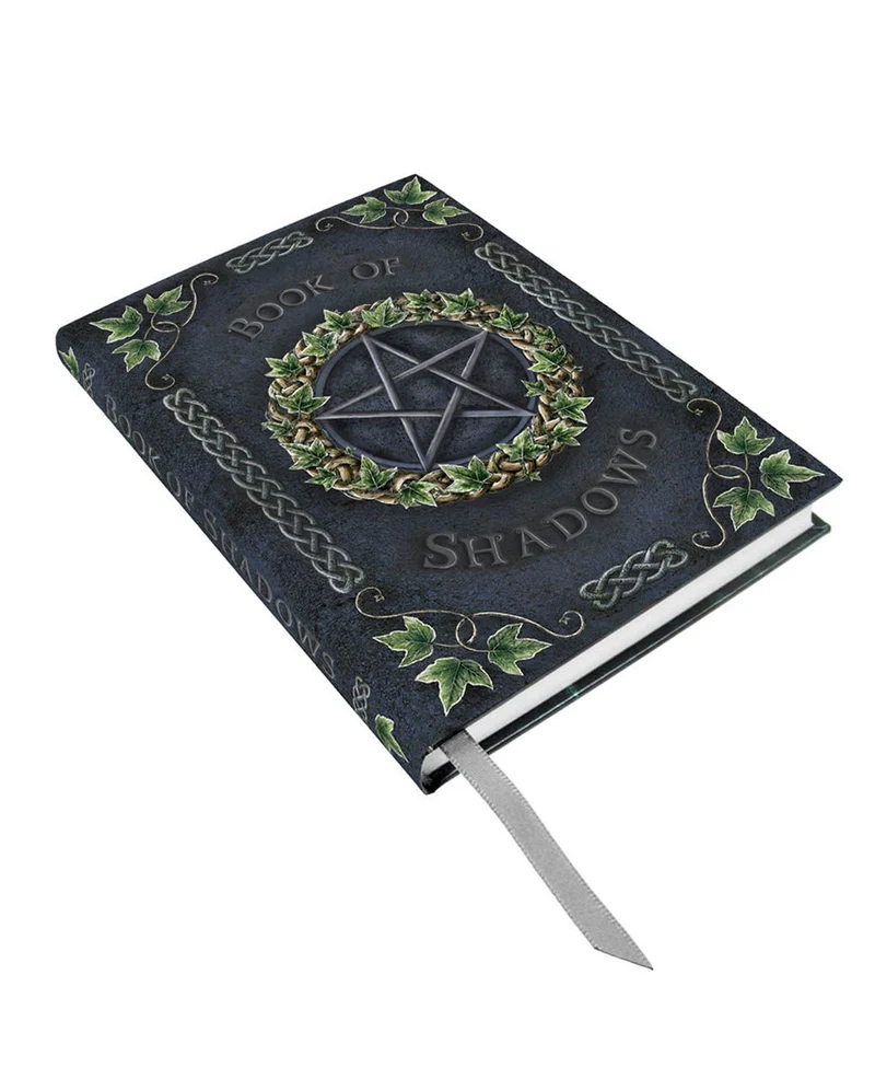 Notizbuch mit Efeu & Pentagramm