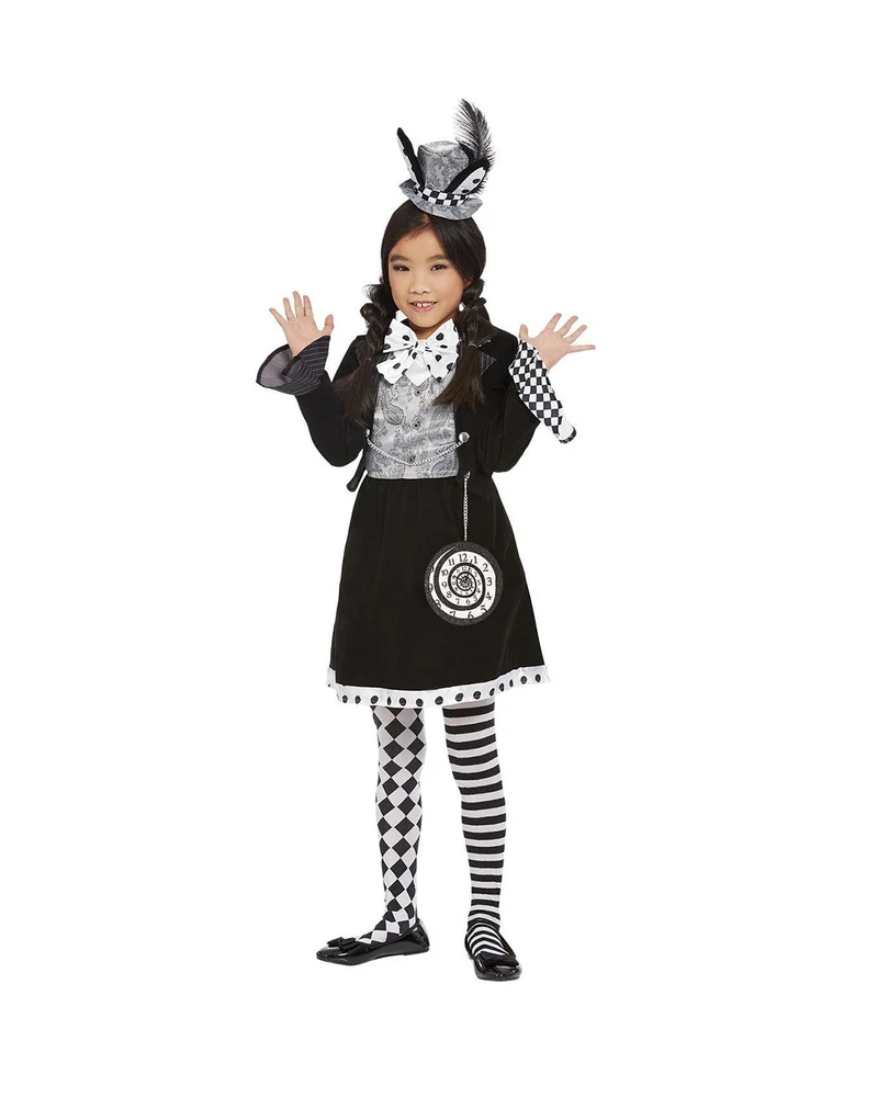 Finsterer Mad Hatter Kostüm für Kinder
