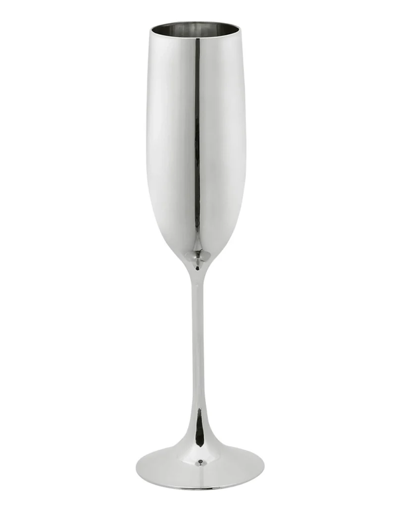 Champagnerglas Silber