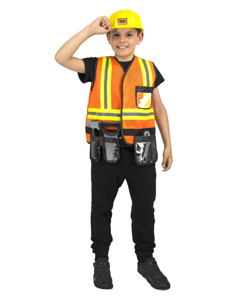 7-teiliges Baustellen-Set für Kinder