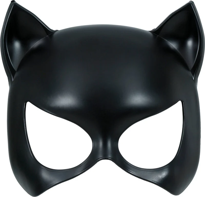 Catwoman Maske halbes Gesicht
