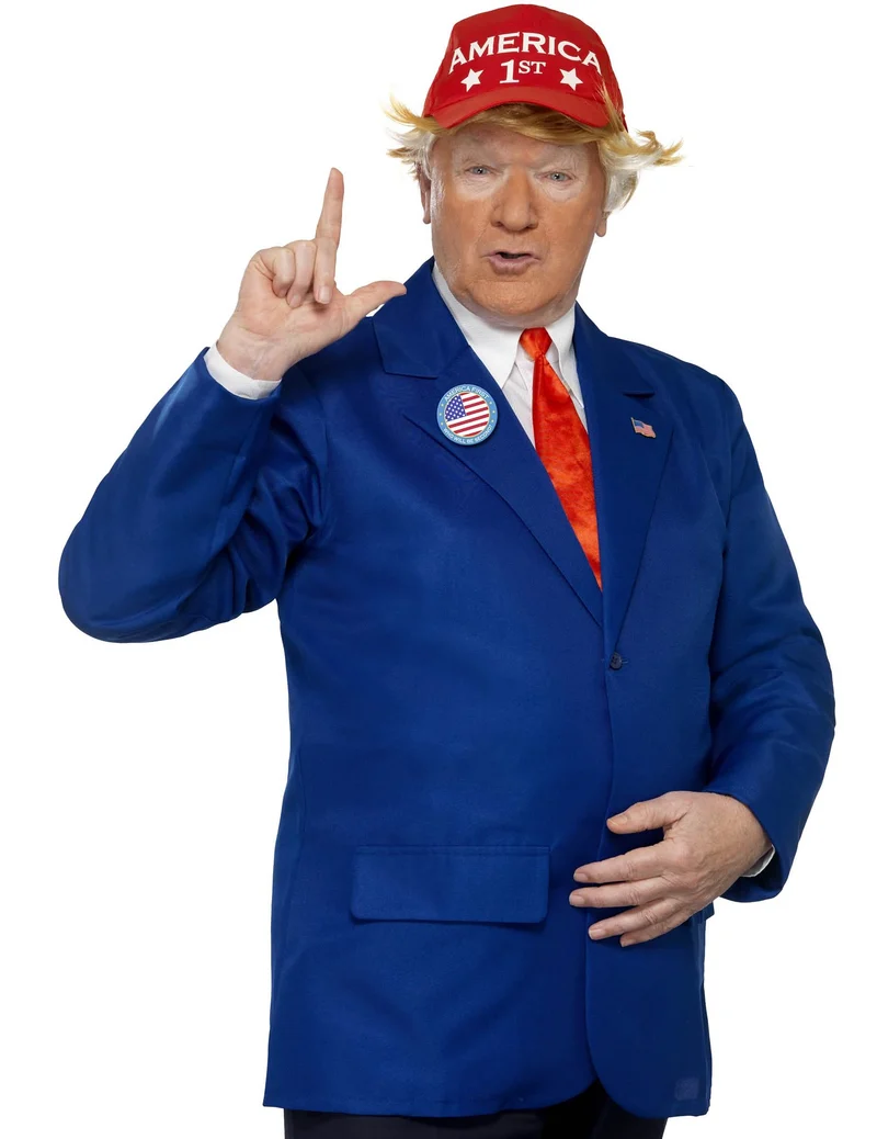 Amerikanischer Präsident Kostüm für Erwachsene