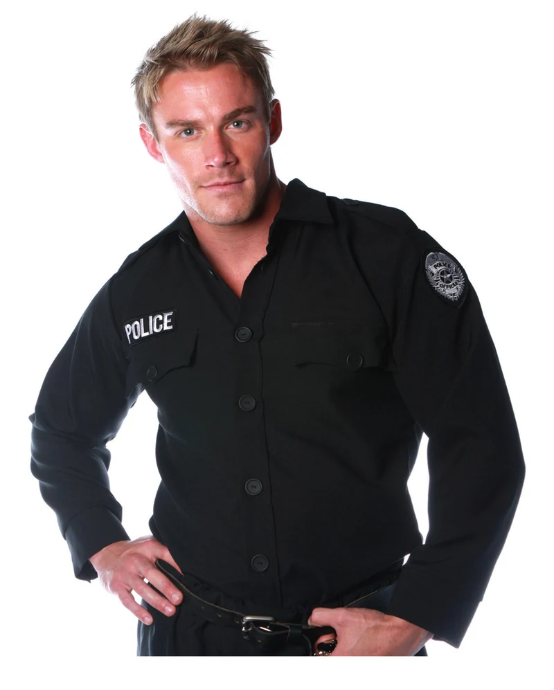 Amerikanisches Police Hemd