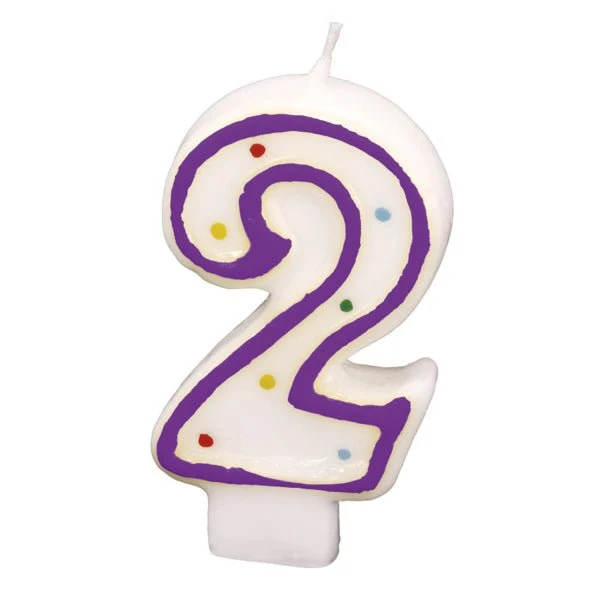 2-Jahres-Kerze 7,3 cm
