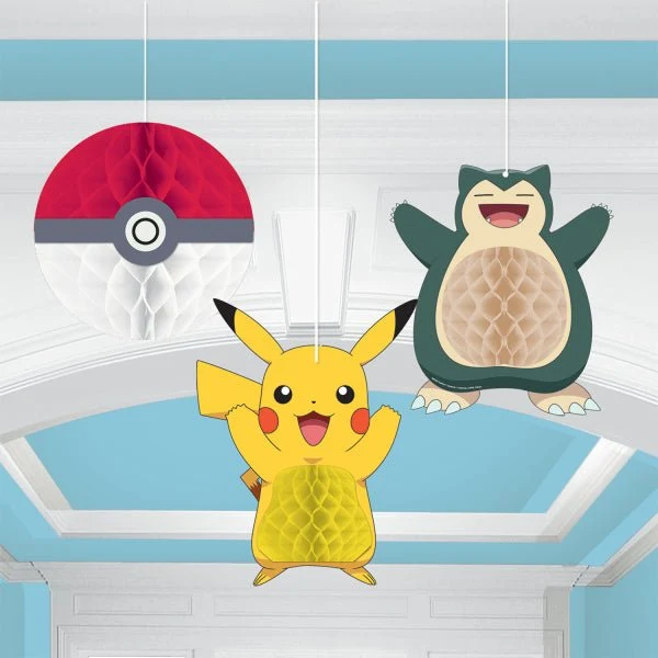 Pokemon Honigwaben Bunt 3 Stück