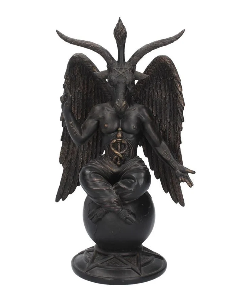 Baphomet Antik Figur mit Ornamente