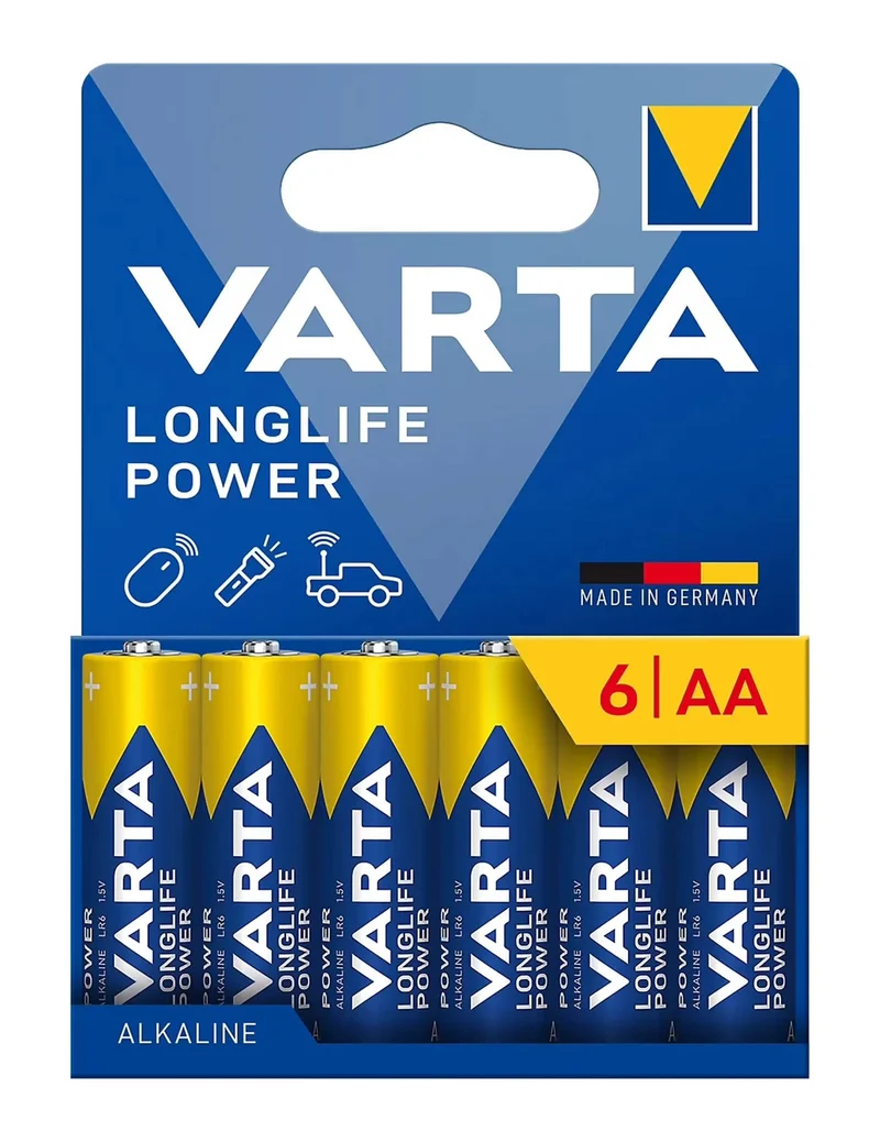 6 Batterien LONGLIFE POWER LR06/AA