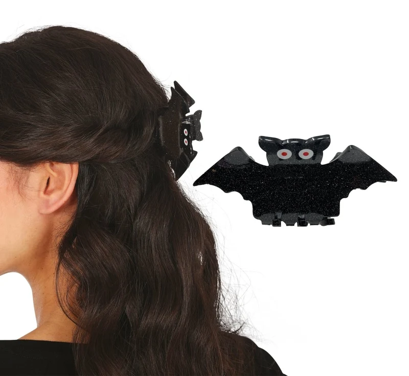 Fledermaus Haarspange 7cm