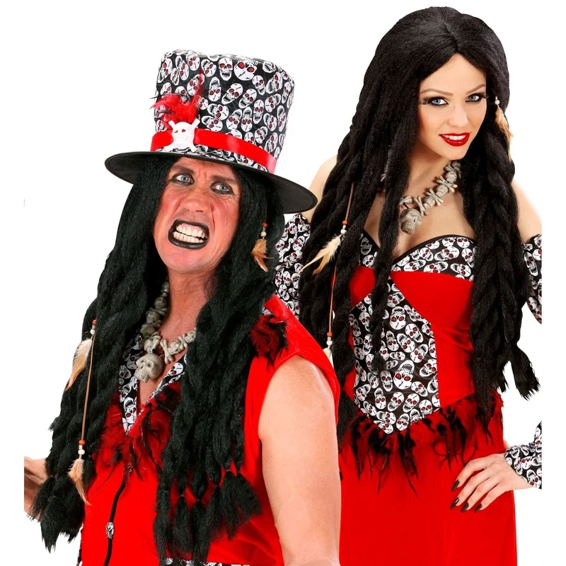 Halloween Perücke Voodoo