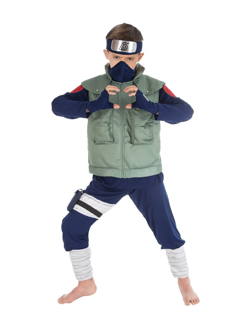Kakashi-Kostüm Naruto™ für Kinder bunt
