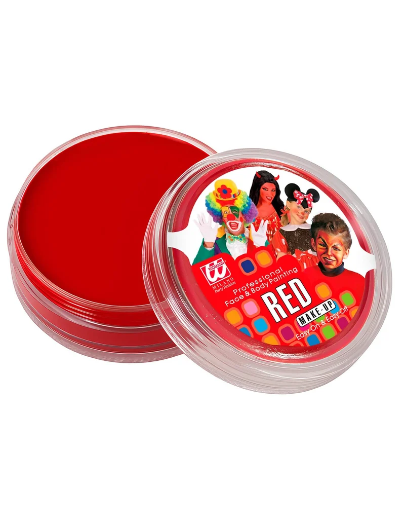 Profi-Wasserschminke Dose Rot 25 g
