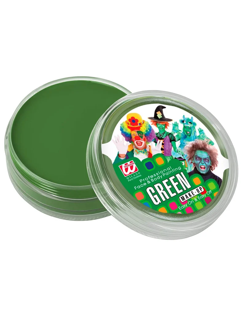 Profi-Wasserschminke im Tiegel Grün 25 g