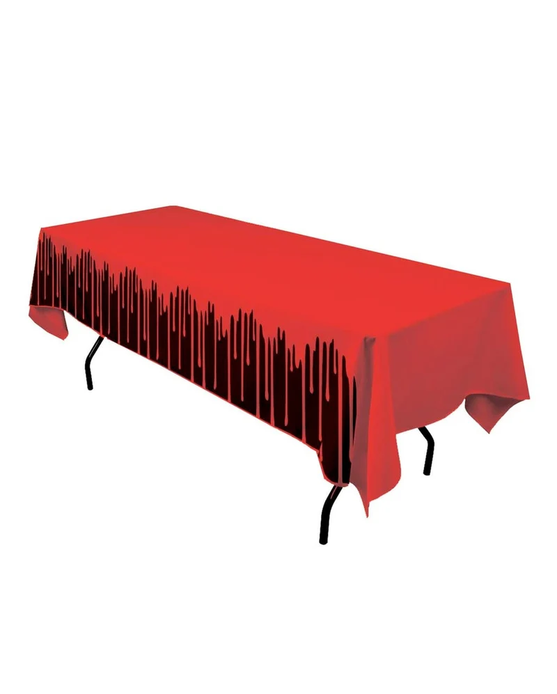 Blutbad Halloween Tischdecke