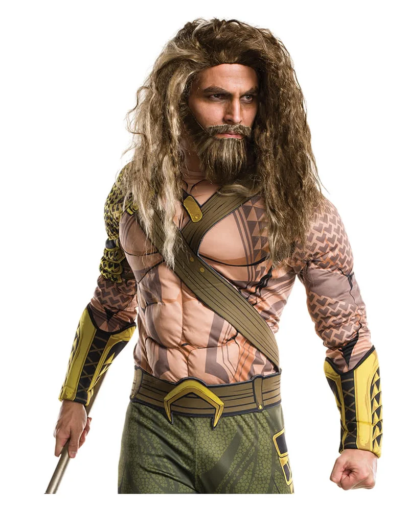 Aquaman Perücke & Bart