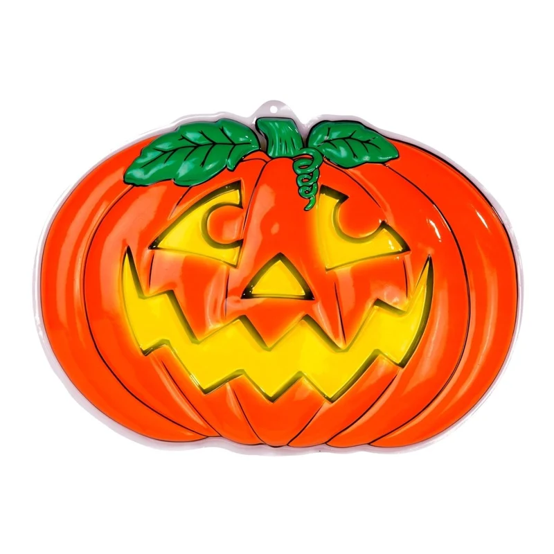 Halloween Türschild Kürbis 56cm