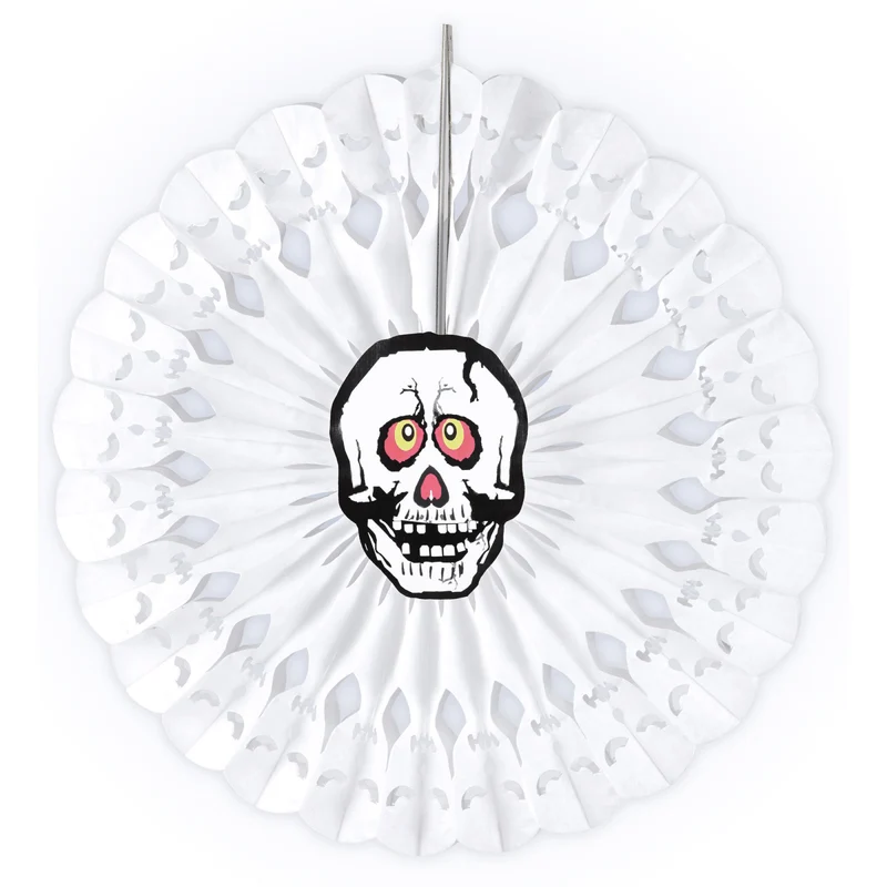 Weißer Fächer-Totenkopf 50cm