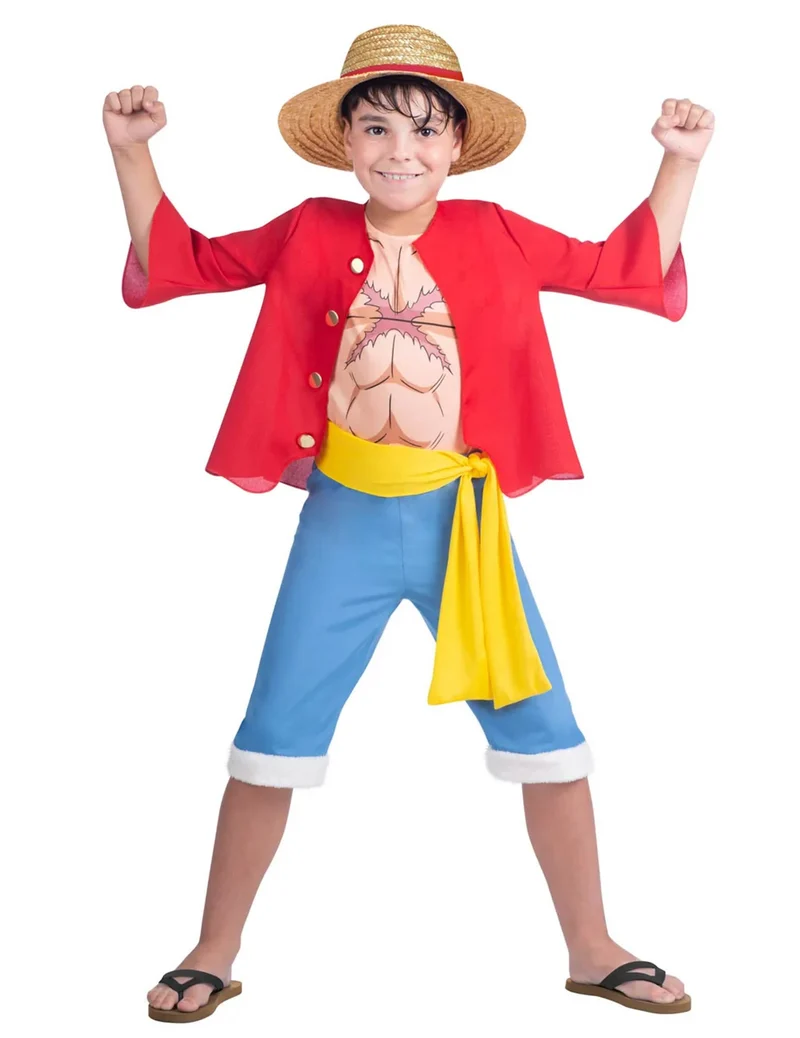 One Piece Luffy™ Kostüm für Kinder