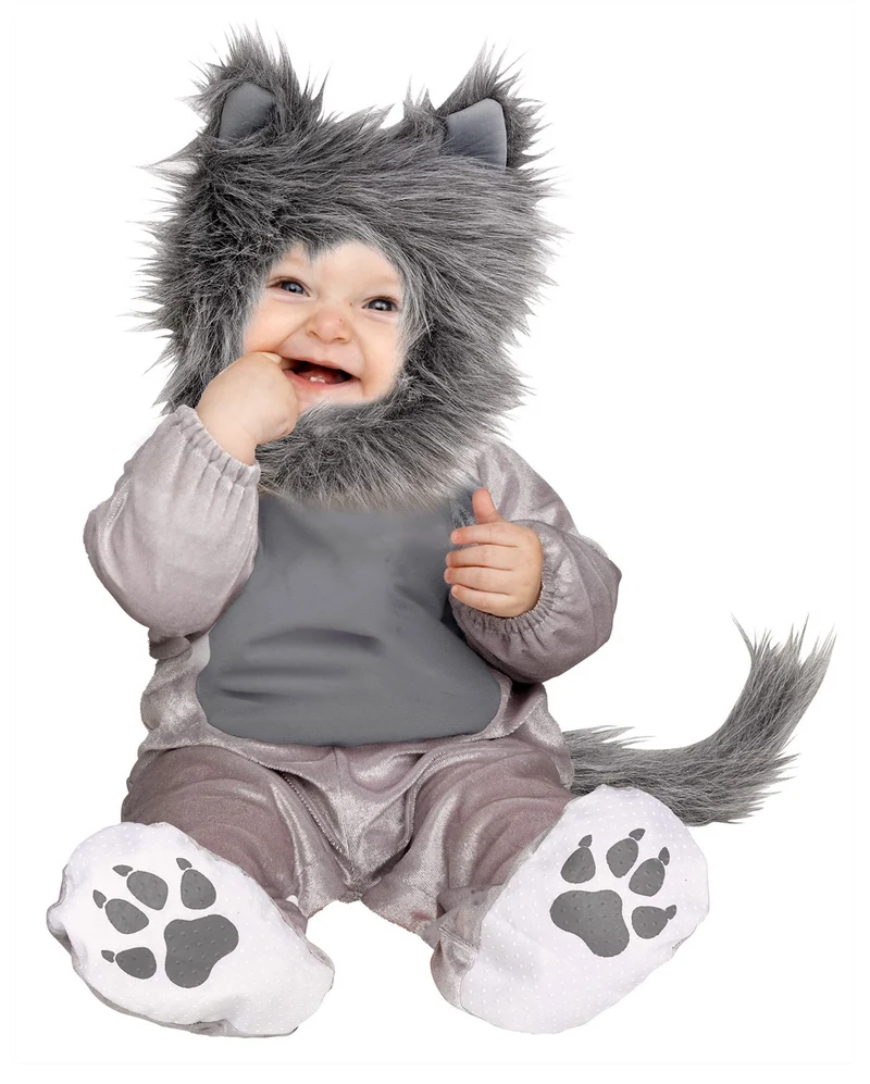 Süßer Wolf Kleinkinderkostüm