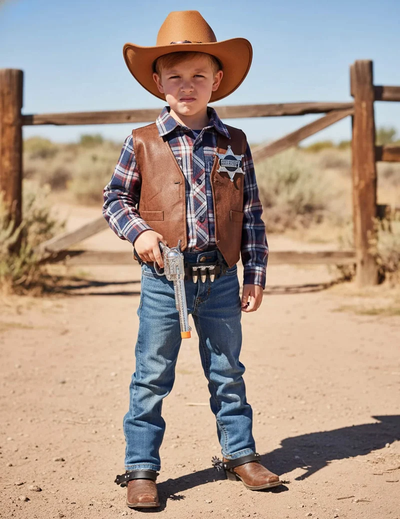 Cowboy-Zubehörset