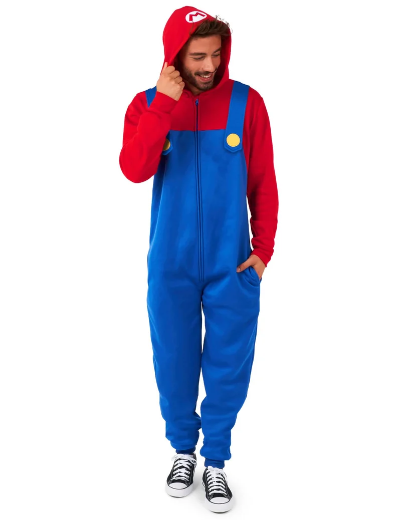 Mario™ Overall für Erwachsene