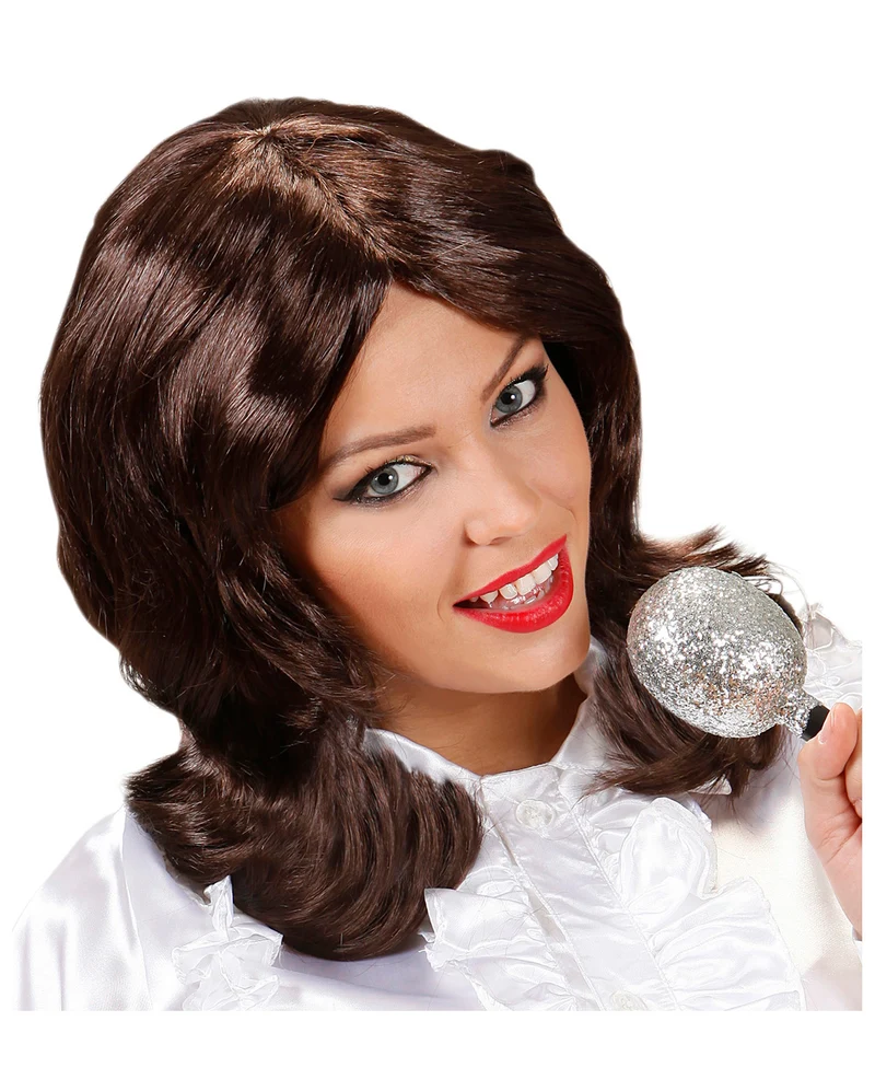 70s Popstar Perücke Frida