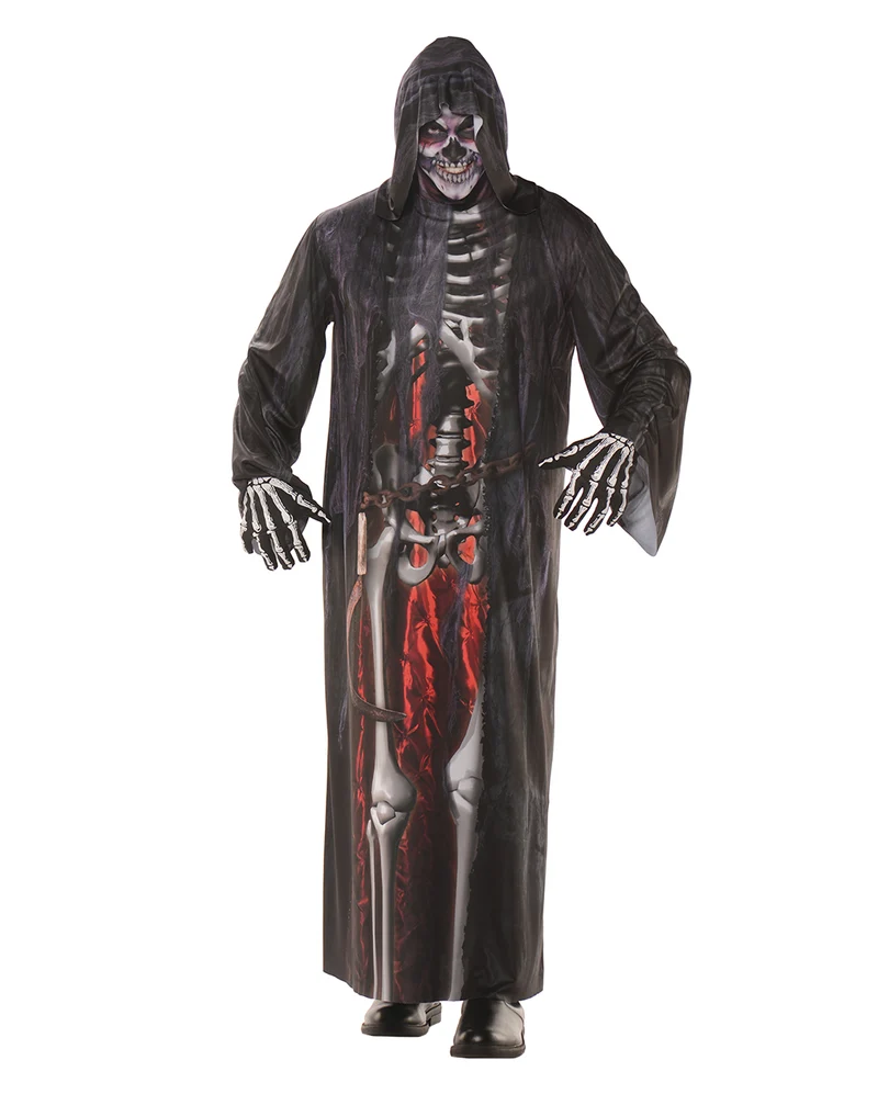 Sensenmann Robe mit Fotodruck